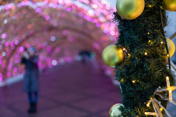 christmas tree with balls