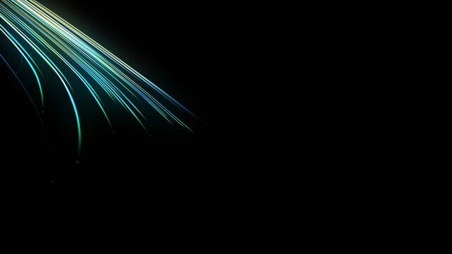 light trail line motion transition collection with alpha channel