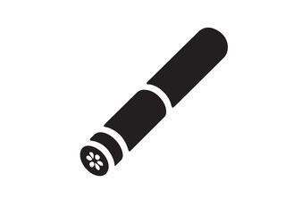 Cigarette icon, Cigarette solid vector