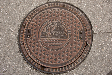Sewer Cap in Hallstatt - Austria