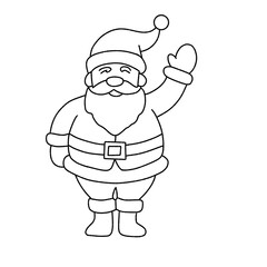 santa claus cartoon