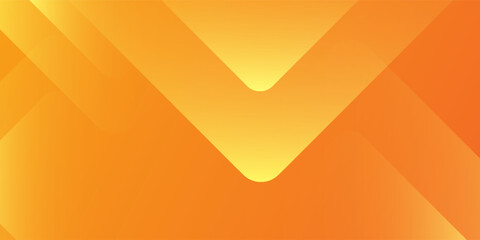 Abstract orange and yellow geometric background. Dynamic shapes composition. Cool background design for posters. Vector illustration