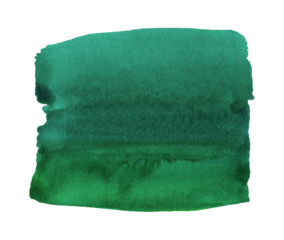 Watercolor hand painted rich dark green texture for banner, poster, print, packaging, stationery, branding and digital art projects