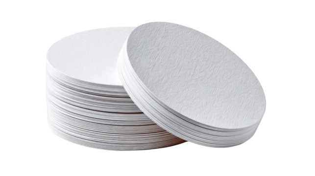 white plate isolated on white background