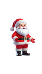 3d cartoon santa claus