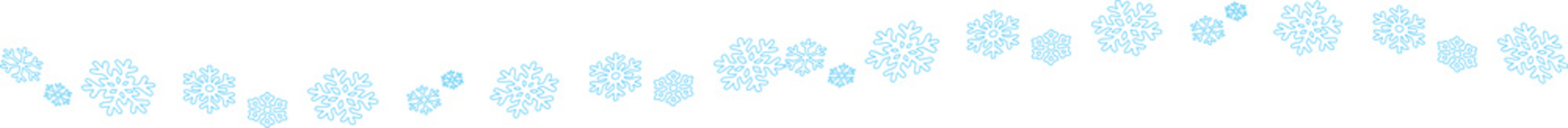 Obraz premium Boarder line Snowflake Pattern Design on Beige Background