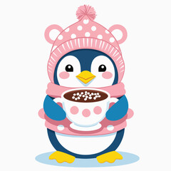Penguin Bedtime Cocoa Buddy