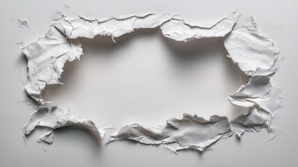 annual enrollment period concept paper torn to reveal text for marketing and advertising purposes