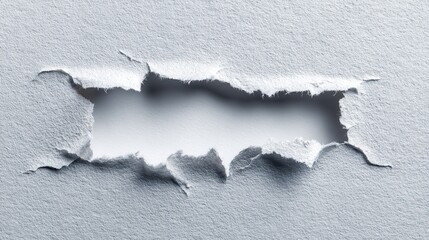 annual enrollment period concept paper torn to reveal text for marketing and advertising purposes