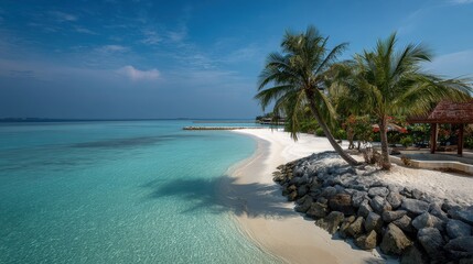 Maldives beach sandy shore captured March 25
