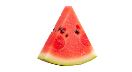 Fresh watermelon slice summer fruit refreshment