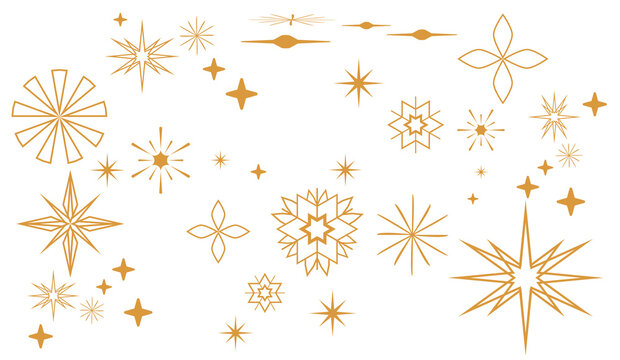 golden snowflake vector, silver star on white background, gold star on white background, golden star on white background, Gold stars border, Christmas decoration, New Year banner