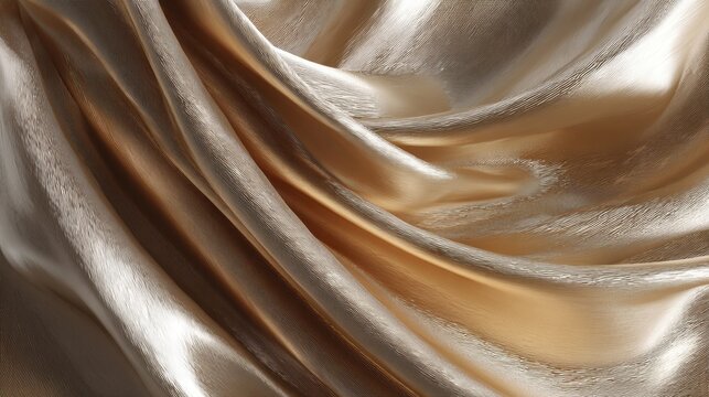 Lustrous textile with natural draping elegant dress effect luxurious background with light and shadow featuring a vibrant artistic pattern for women