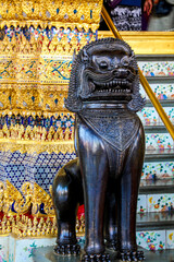 Wat Phra Kaew or Wat Phra Sri Rattana Satsadaram is temple used for various royal ceremonies during reign of King Rama I. It is temple within the Grand Palace. Inside temple is the Emerald Buddha.
