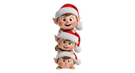 santa claus on white background