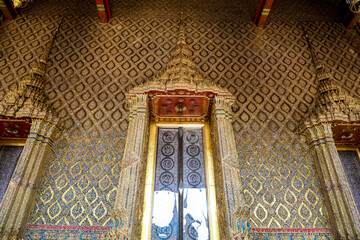 Wat Phra Kaew or Wat Phra Sri Rattana Satsadaram is temple used for various royal ceremonies during reign of King Rama I. It is temple within the Grand Palace. Inside temple is the Emerald Buddha.
