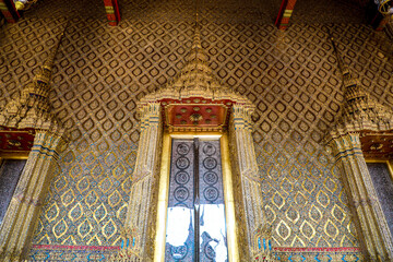 Wat Phra Kaew or Wat Phra Sri Rattana Satsadaram is temple used for various royal ceremonies during reign of King Rama I. It is temple within the Grand Palace. Inside temple is the Emerald Buddha.