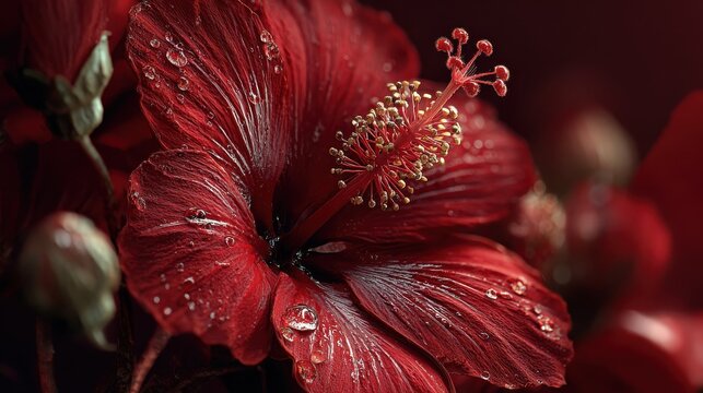 closeup de abelha pousando em flor