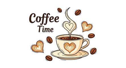 Obraz premium coffee cup icon