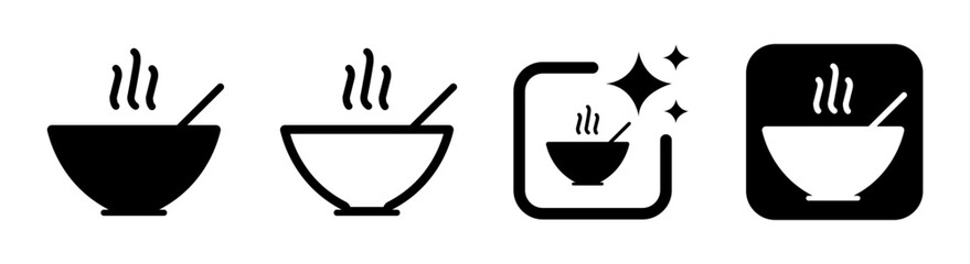Delicious ramen icon illustration showcasing hot and spicy Asian noodles, perfect for Korean and Chinese food themes in transparent vector PNG design
