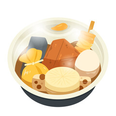 熱々のコンビニおでん