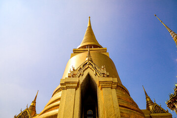 Wat Phra Kaew or Wat Phra Sri Rattana Satsadaram is temple used for various royal ceremonies during reign of King Rama I. It is temple within the Grand Palace. Inside temple is the Emerald Buddha.