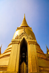 Wat Phra Kaew or Wat Phra Sri Rattana Satsadaram is temple used for various royal ceremonies during reign of King Rama I. It is temple within the Grand Palace. Inside temple is the Emerald Buddha.