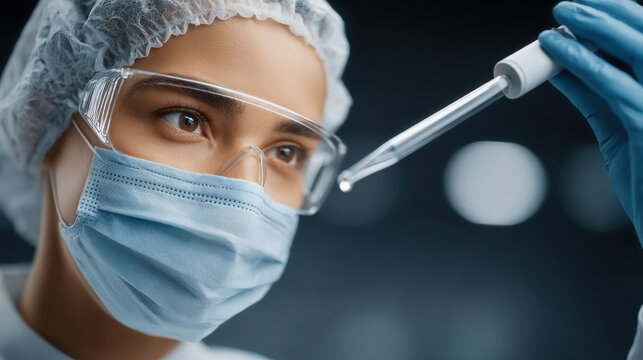 Plasma, A scientist adjusts a plasma field generator, showcasing advanced technology and glowing effects in a lab setting. - Powered by Adobe