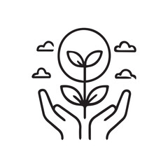Obraz premium vector illustration of a tree