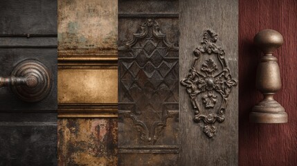 weathered antique themes perfect for retro designs