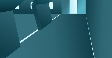 Futuristic road. Perspective backgrounds for various purposes such as games or wallpaper.