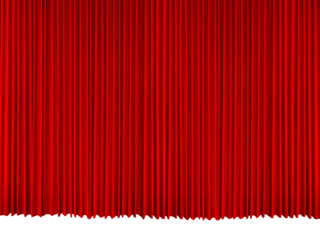Red curtains, theater curtains PNG transparent.