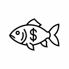 Fish with dollar sign offers financial growth, investment, and wealth creation opportunities, perfect for finance, business and investment related content