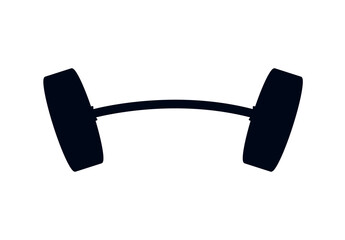 free weights gym strong emoji symbol sign icon vector illustration isolated flat