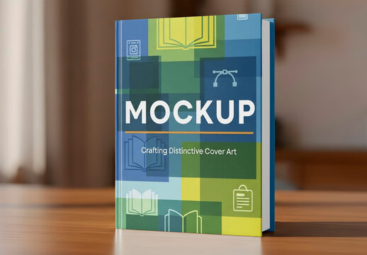 Hardcover Book Mockup