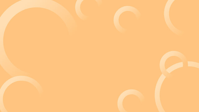 Abstract orange background with soft gradient circles and smooth fading shapes. Perfect for modern design, wallpaper, or graphic template