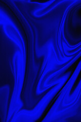 Blue Background. Luxury Gradient Blue Abstract Background With Grainy Texture