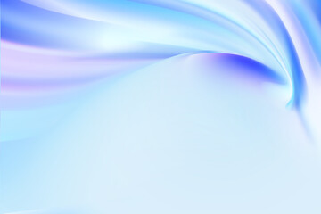 Modren bright abstract dynamic line curve soft light gradient colorful on blue pastel background design for graphics pattern web illustration technology smart digital backdrop wallpaper banner poster
