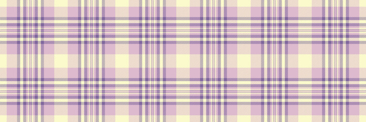 African check pattern plaid, twill texture textile vector. Korean seamless fabric background tartan in light and lemon chiffon colors.