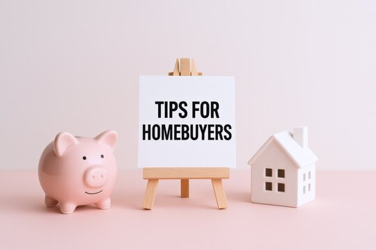 Homebuyers Guide: Essential Tips for First Time Buyers, Piggy Bank, Model House, Financial Security