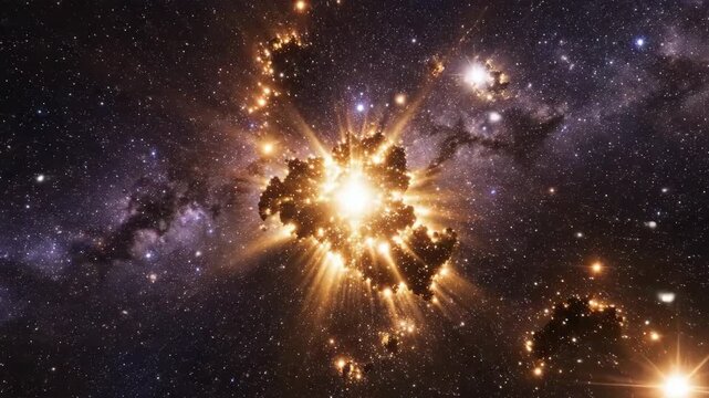 Stunning Cosmic Spectacle: A Mesmerizing Journey Through the Celestial Realms of Stars