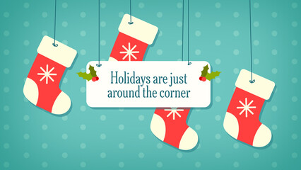 Christmas Socks Title Opener