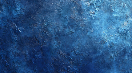 A mesmerizing close-up of an abstract blue painting, texture and detail
