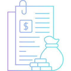 Finance Report Icon