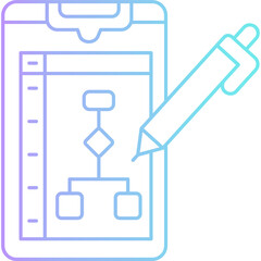 Flow Analysis Icon