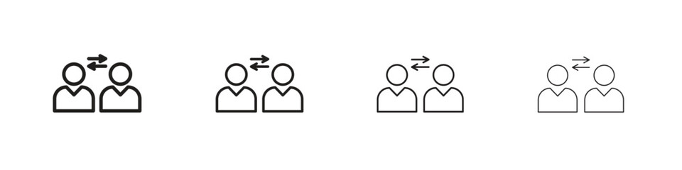 Counsel icon. Simple graphic element set