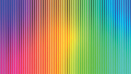 Vibrant vertical stripes of light green, yellow and pink color abstract background