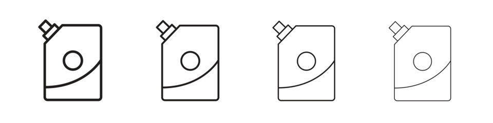 Doy. Simple graphic element setpouch icon. Simple graphic element set