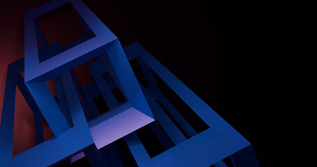 abstract 3d wire frame background wallpaper