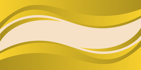 Vector orange line background curve element with white space for text and message design, overlapping layers, vector